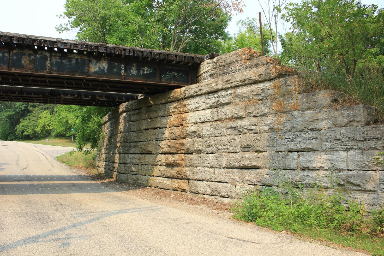 East abutment